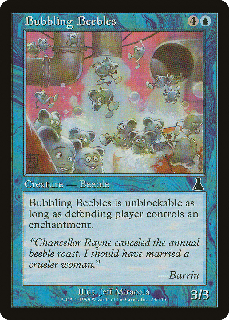 Bubbling Beebles (UDS-029) (Foil)