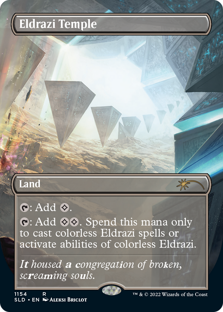 Eldrazi Temple (SLD-1154) (Borderless) (Foil)