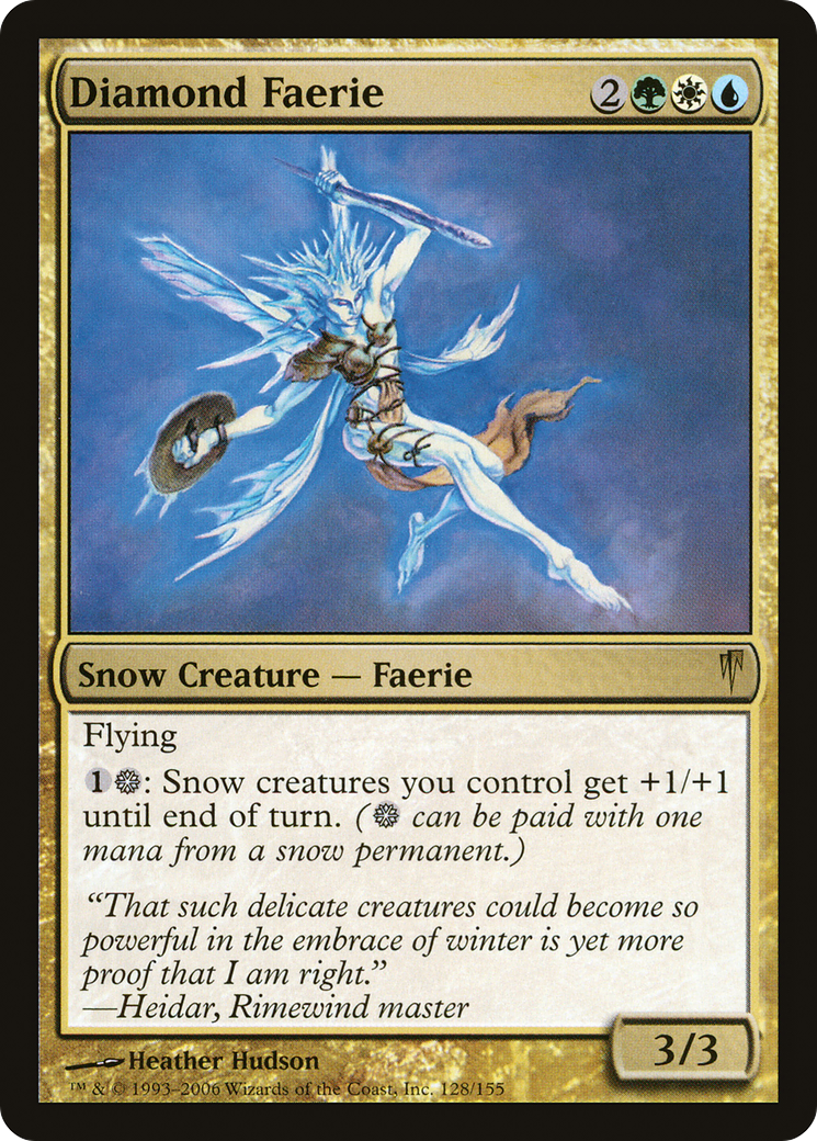 Diamond Faerie (CSP-128) (Foil)
