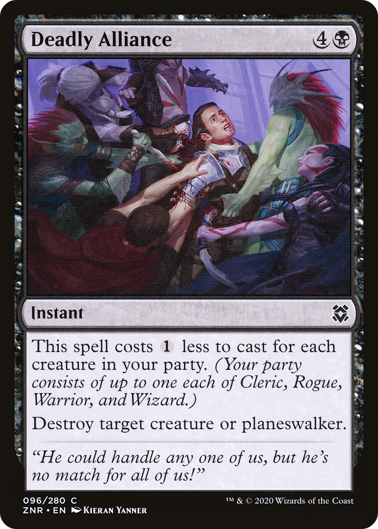 Deadly Alliance (ZNR-096) (Foil)