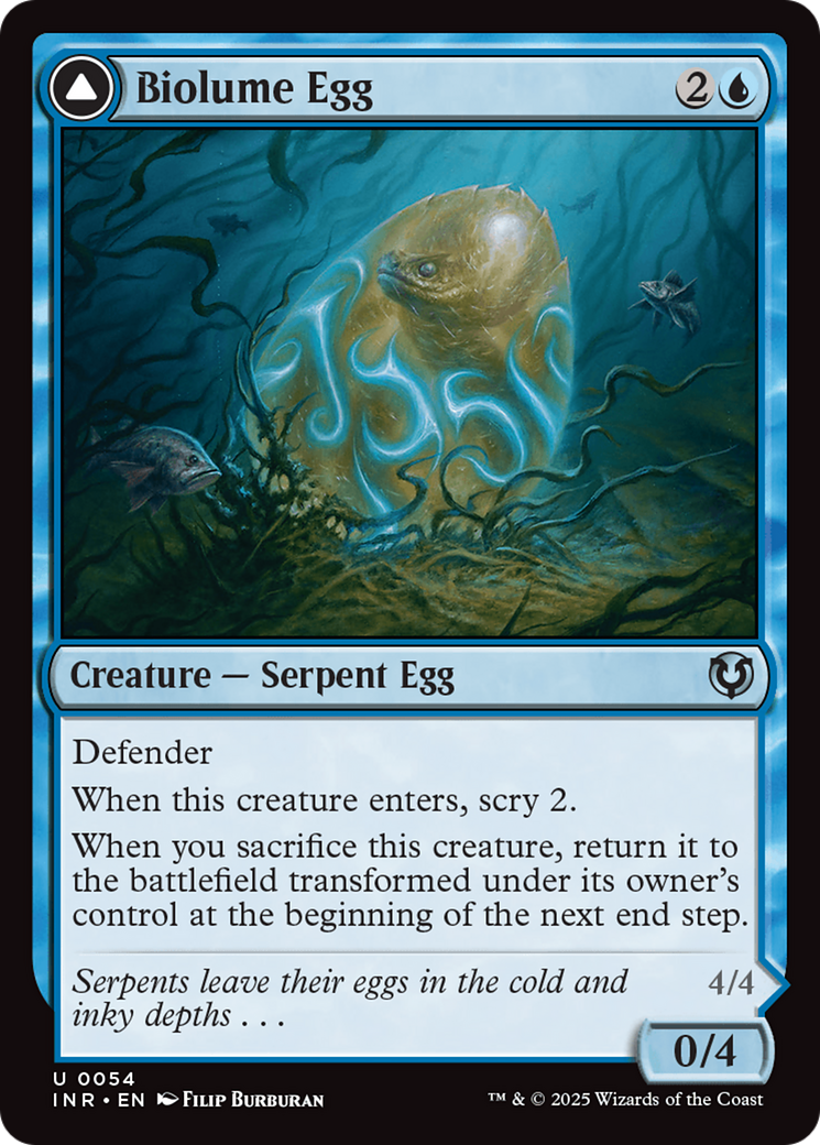 Biolume Egg // Biolume Serpent (INR-054) (Foil)