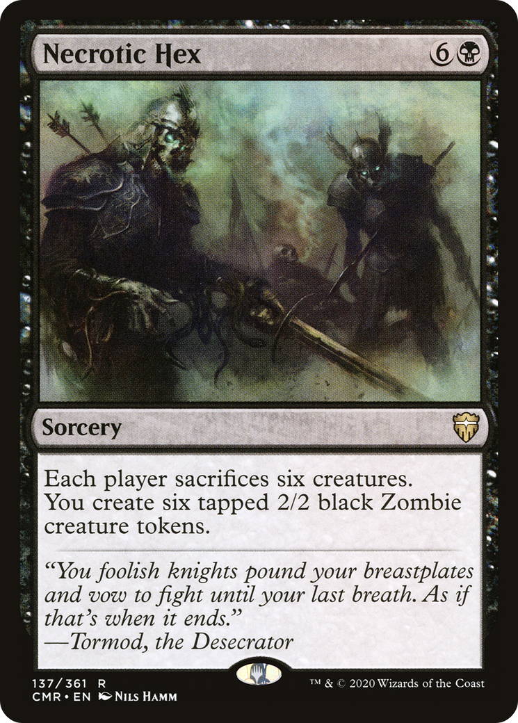 Necrotic Hex (CMR-137) (Foil)