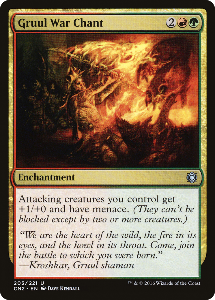 Gruul War Chant (CN2-203)