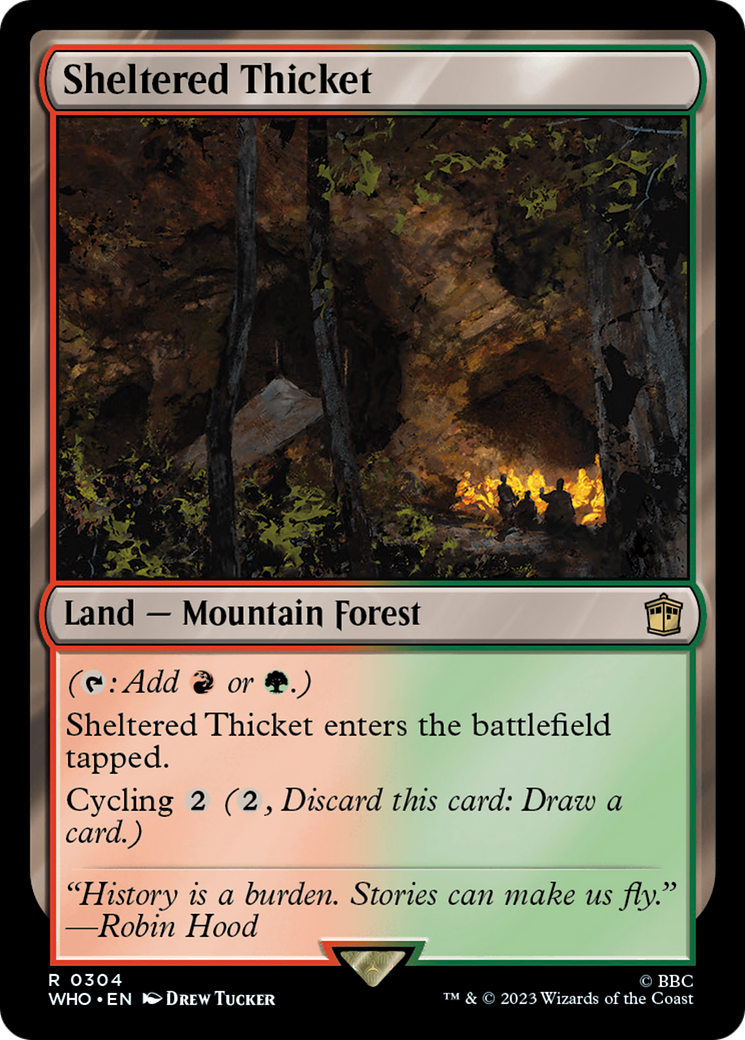 Sheltered Thicket (WHO-304)