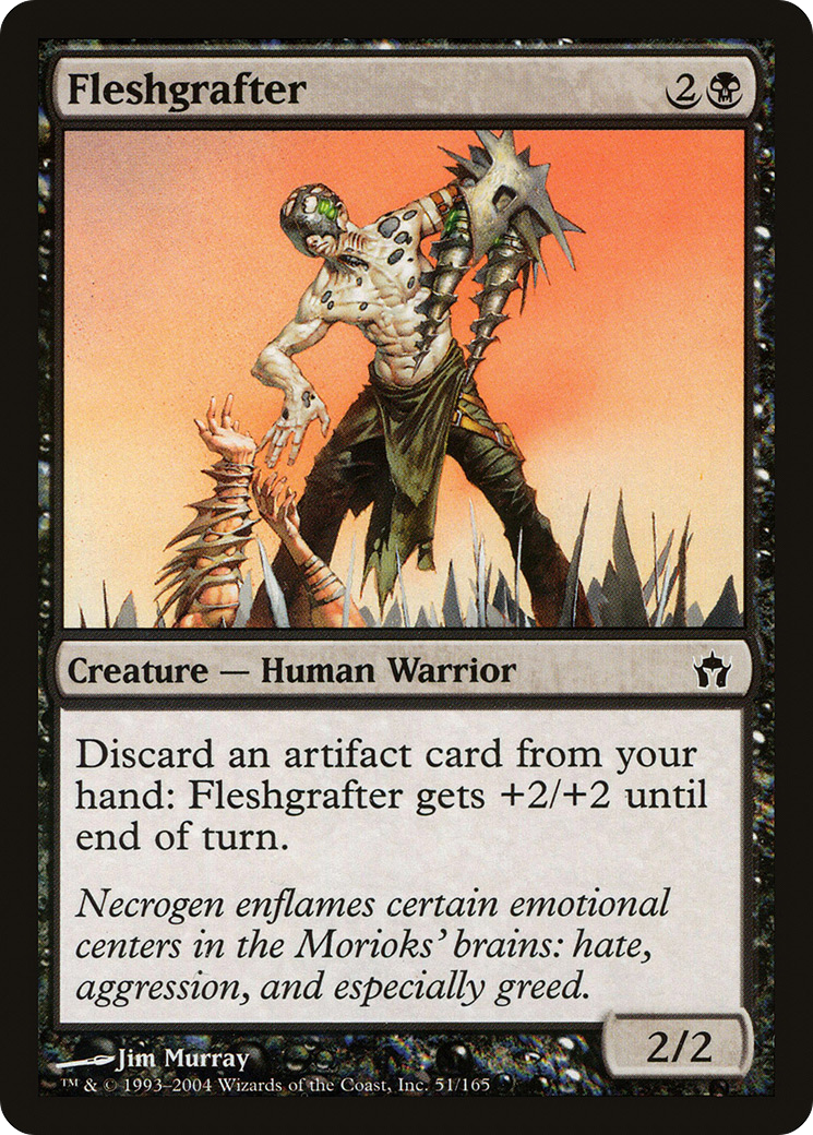Fleshgrafter (5DN-051) (Foil)