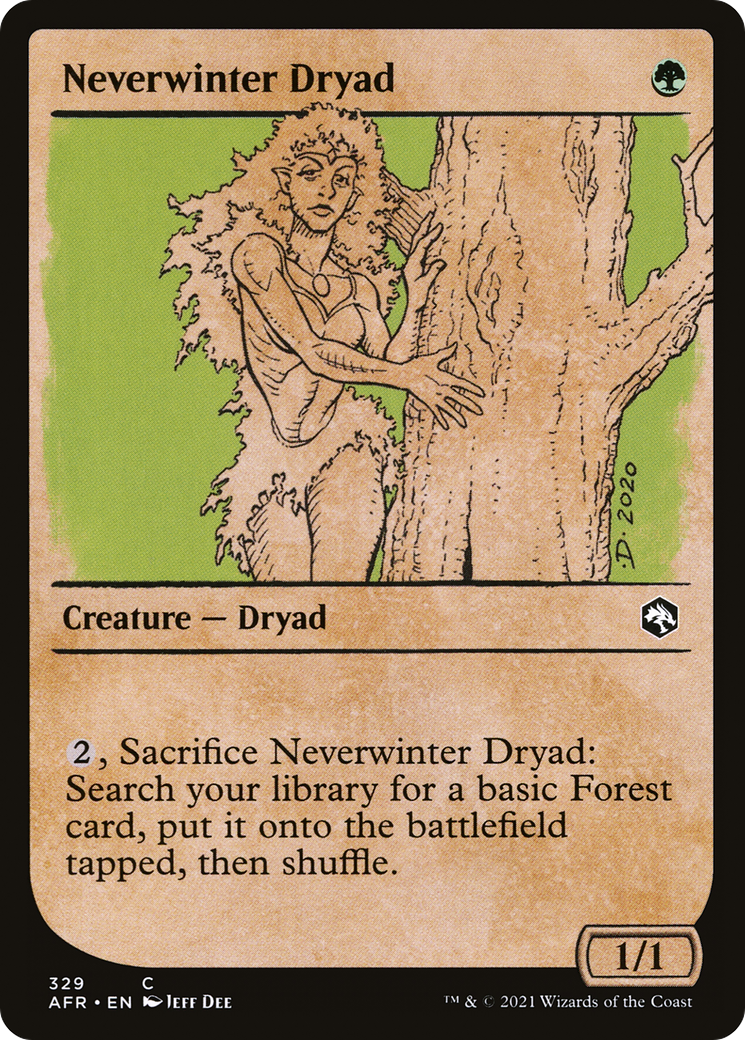Neverwinter Dryad (AFR-329) (Showcase)