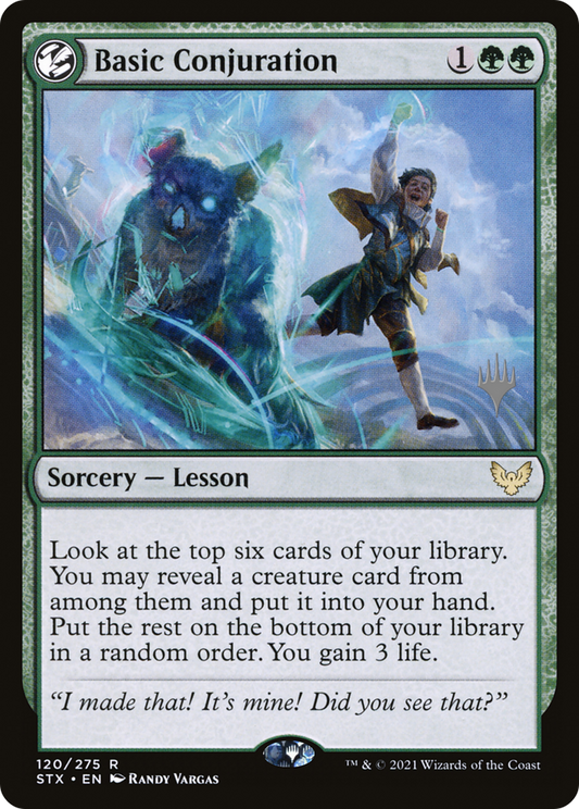 Basic Conjuration (PPSTX-120P) (Foil)