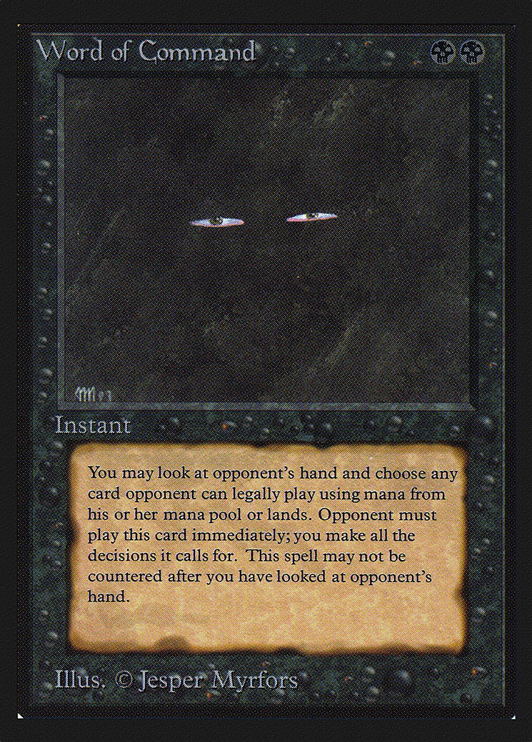 Word of Command (CED-137)
