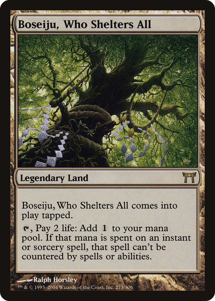 Boseiju, Who Shelters All (CHK-273) (Foil)