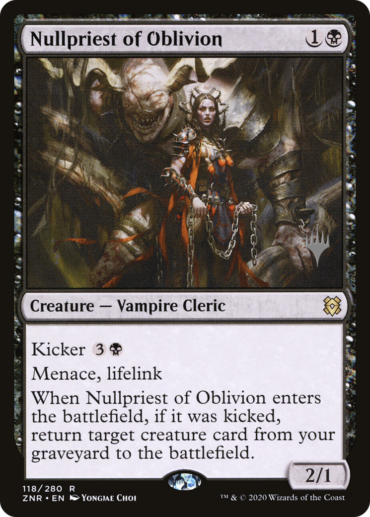 Nullpriest of Oblivion (PPZNR-118P) (Foil)