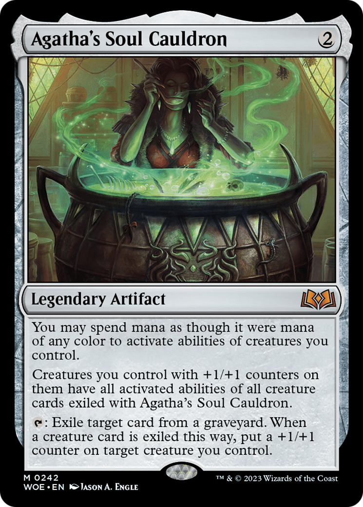 Agatha's Soul Cauldron (WOE-242) (Foil)