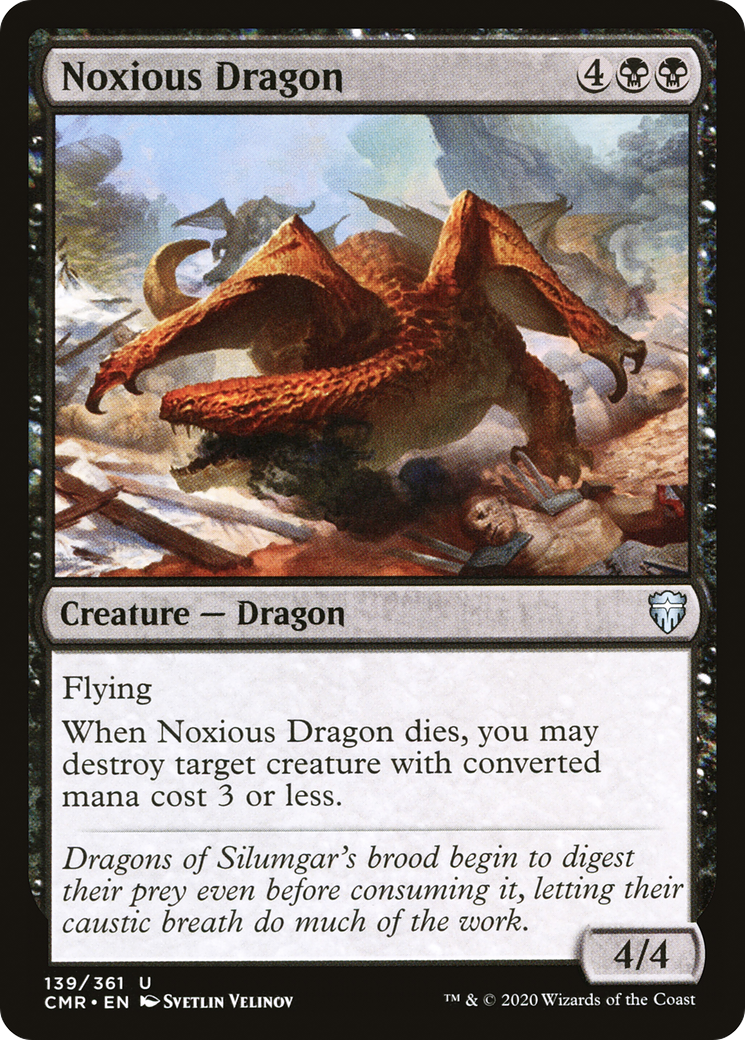 Noxious Dragon (CMR-139) (Foil)