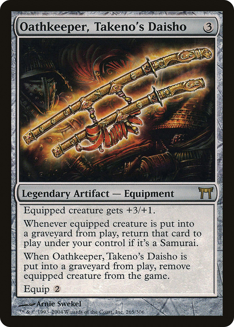 Oathkeeper, Takeno's Daisho (CHK-265)