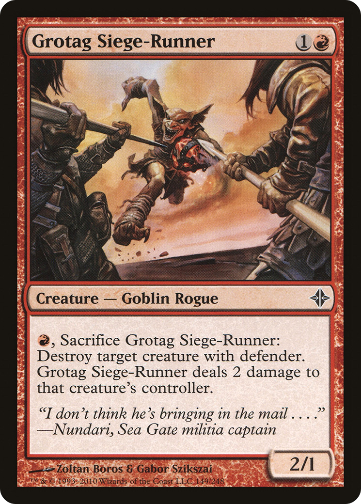 Grotag Siege-Runner (ROE-149) (Foil)