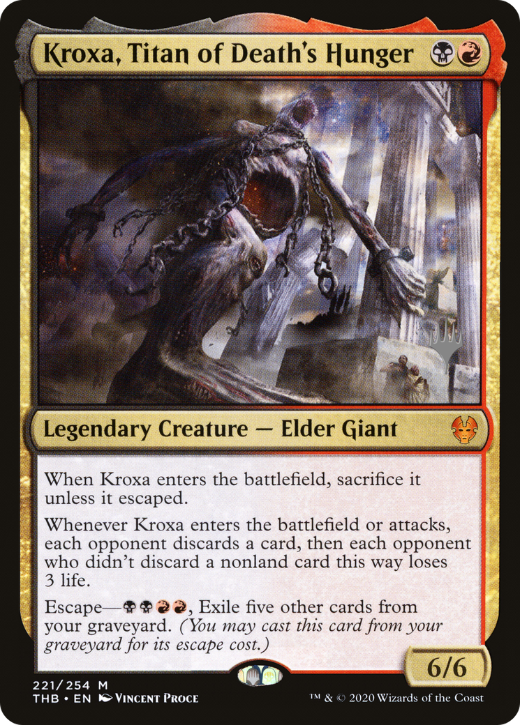 Kroxa, Titan of Death's Hunger (PPTHB-221P) (Foil)