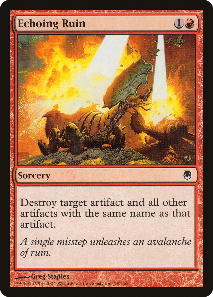 Echoing Ruin (DST-059) (Foil)