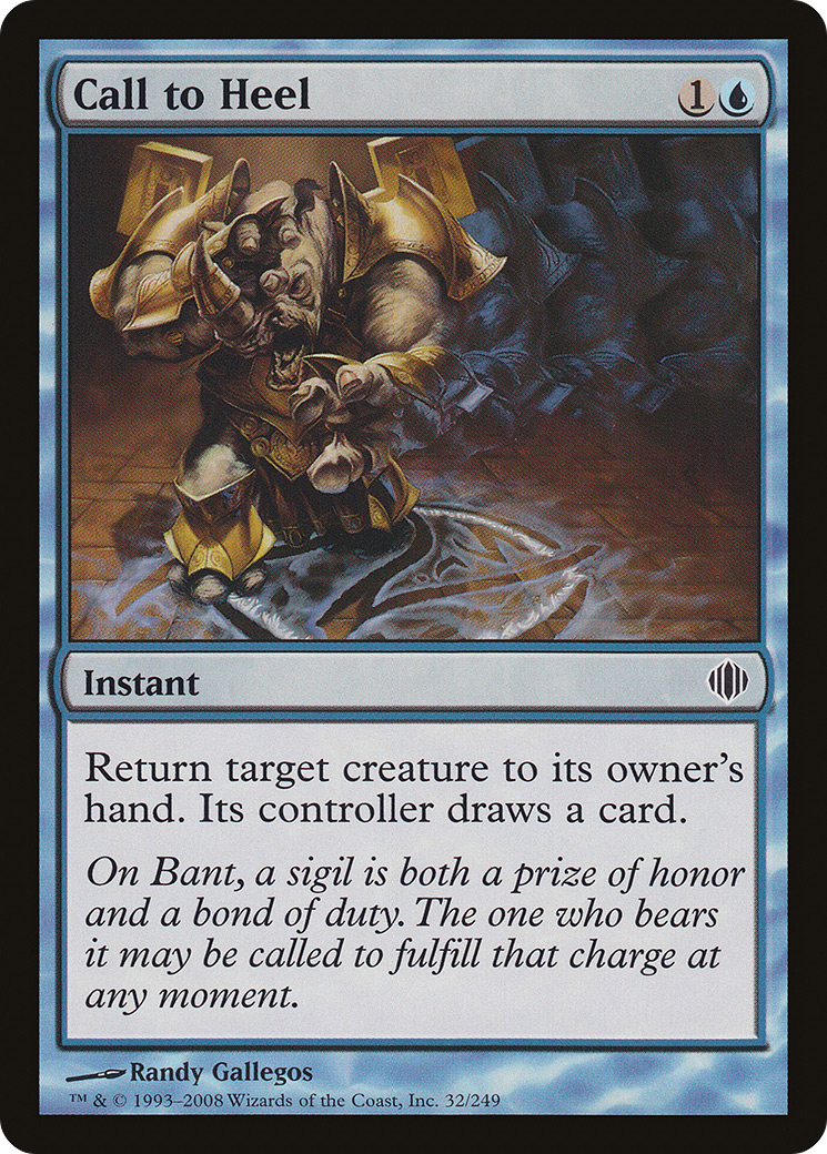 Call to Heel (ALA-032) (Foil)