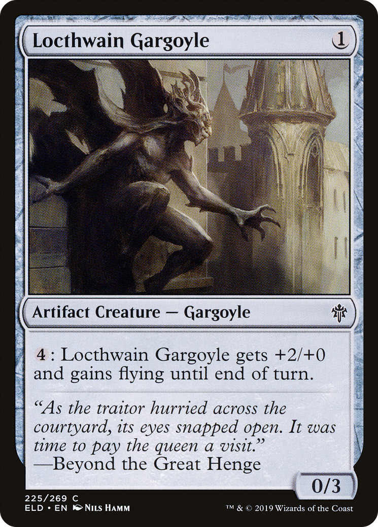 Locthwain Gargoyle (ELD-225) (Foil)