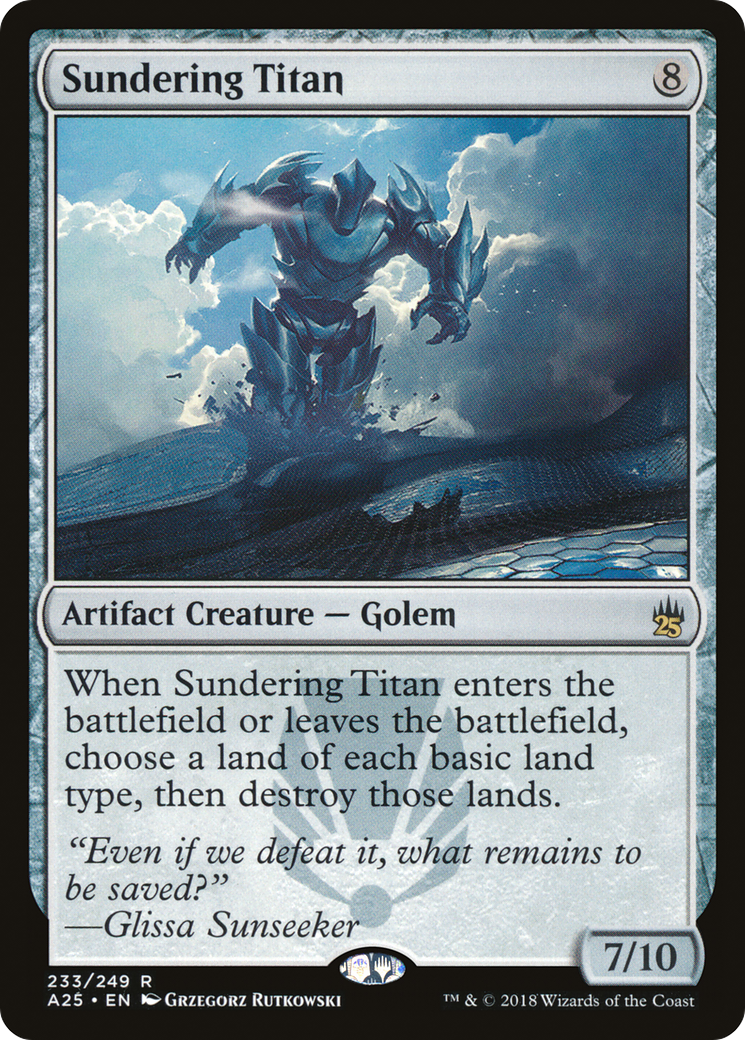 Sundering Titan (A25-233) (Foil)