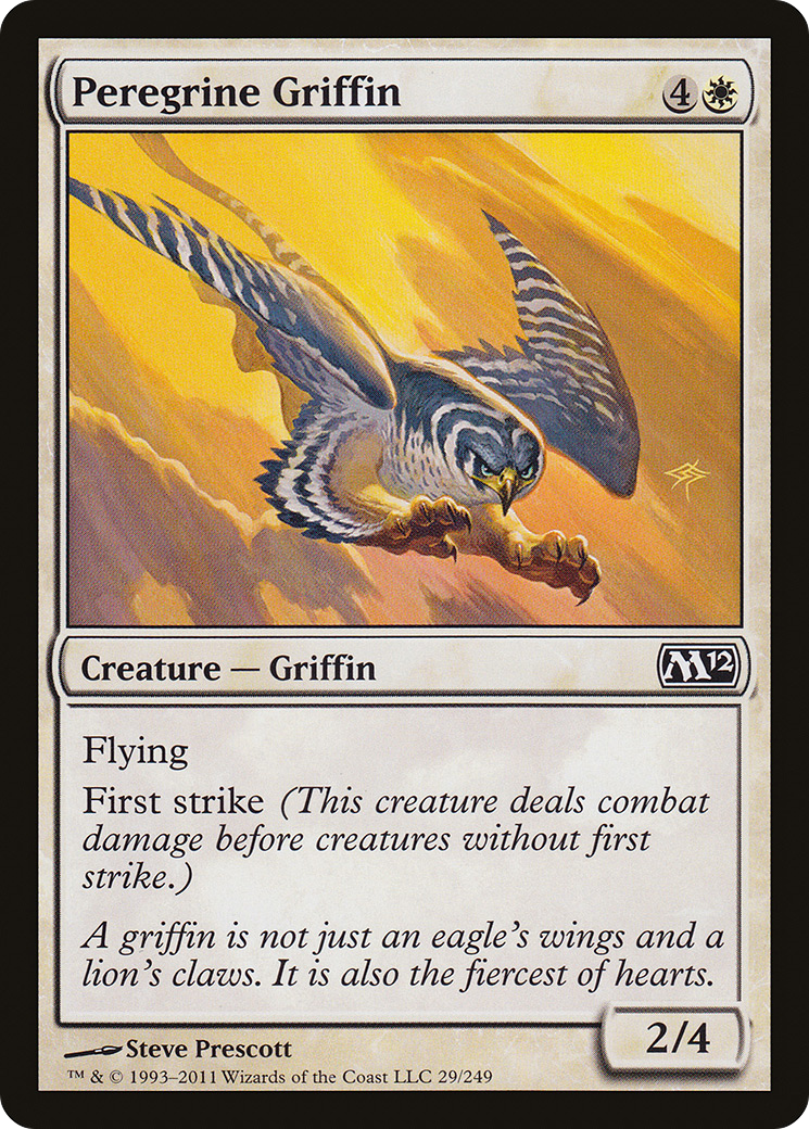 Peregrine Griffin (M12-029)