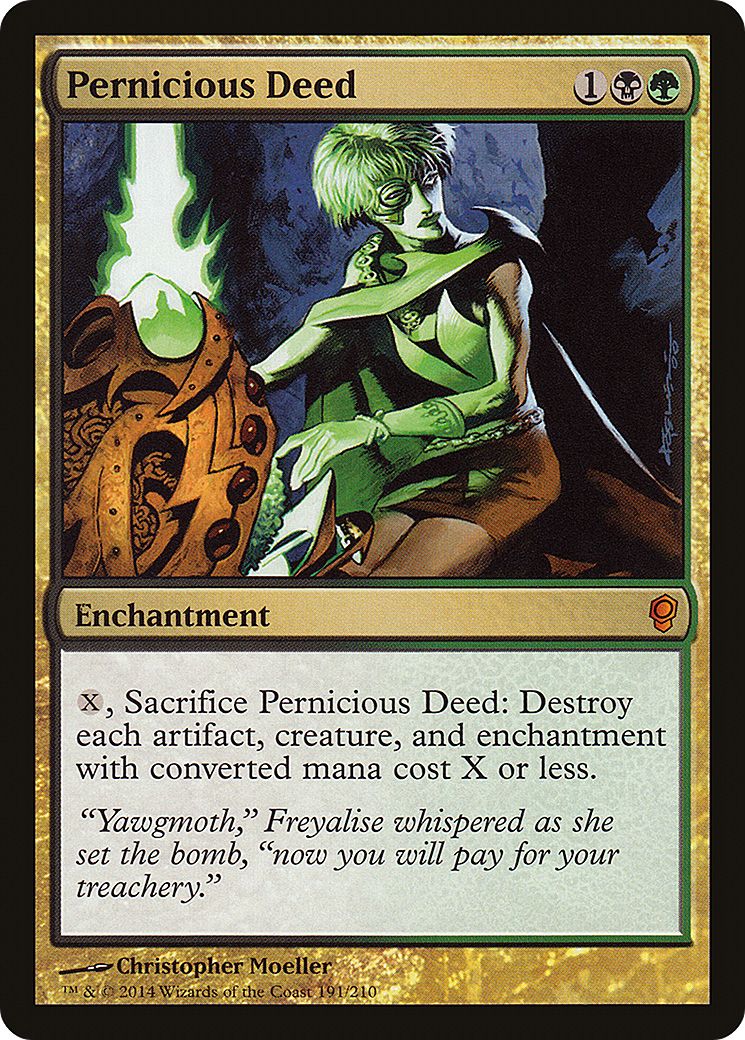 Pernicious Deed (CNS-191) (Foil)