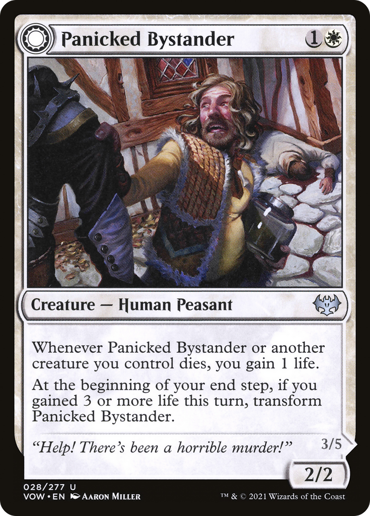 Panicked Bystander // Cackling Culprit (VOW-028)