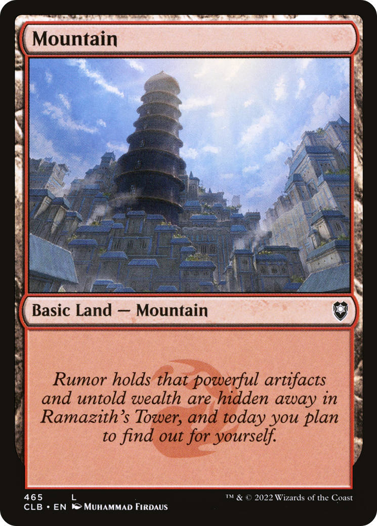 Mountain (CLB-465) (Foil)