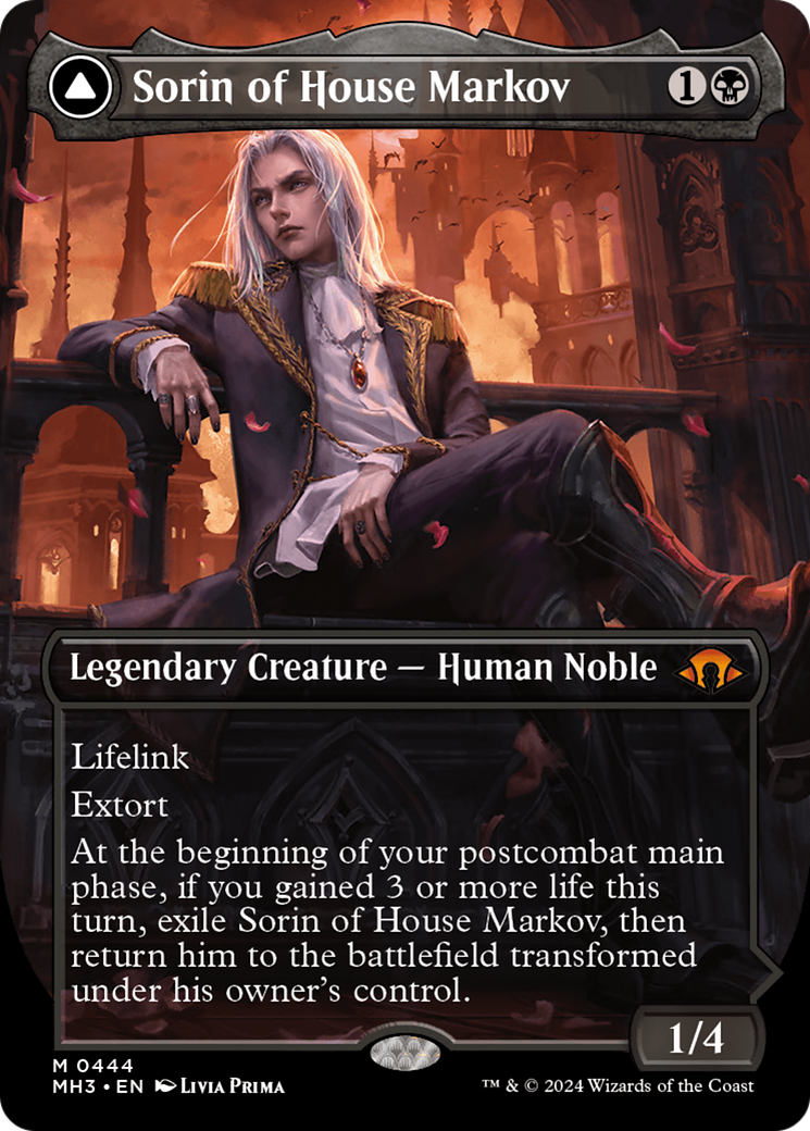 Sorin of House Markov // Sorin, Ravenous Neonate (MH3-444) (Borderless)