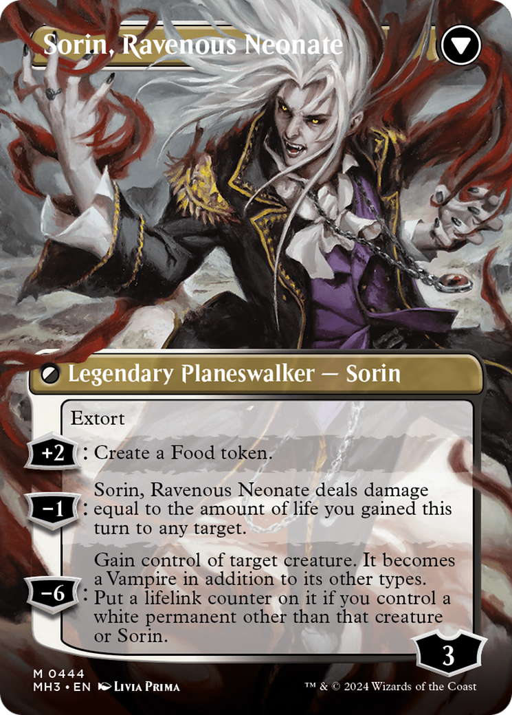 Sorin of House Markov // Sorin, Ravenous Neonate (MH3-444) (Borderless)