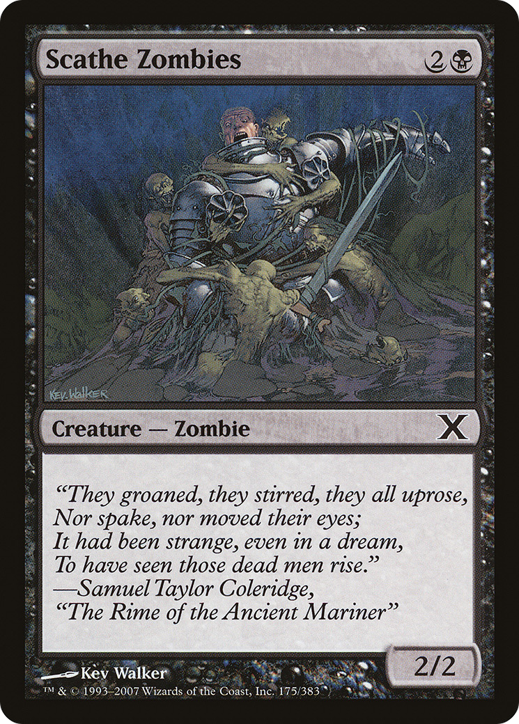 Scathe Zombies (10E-175) (Foil)