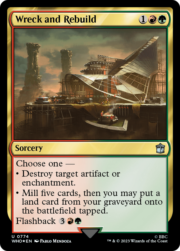 Wreck and Rebuild (WHO-774) (Surge Foil)