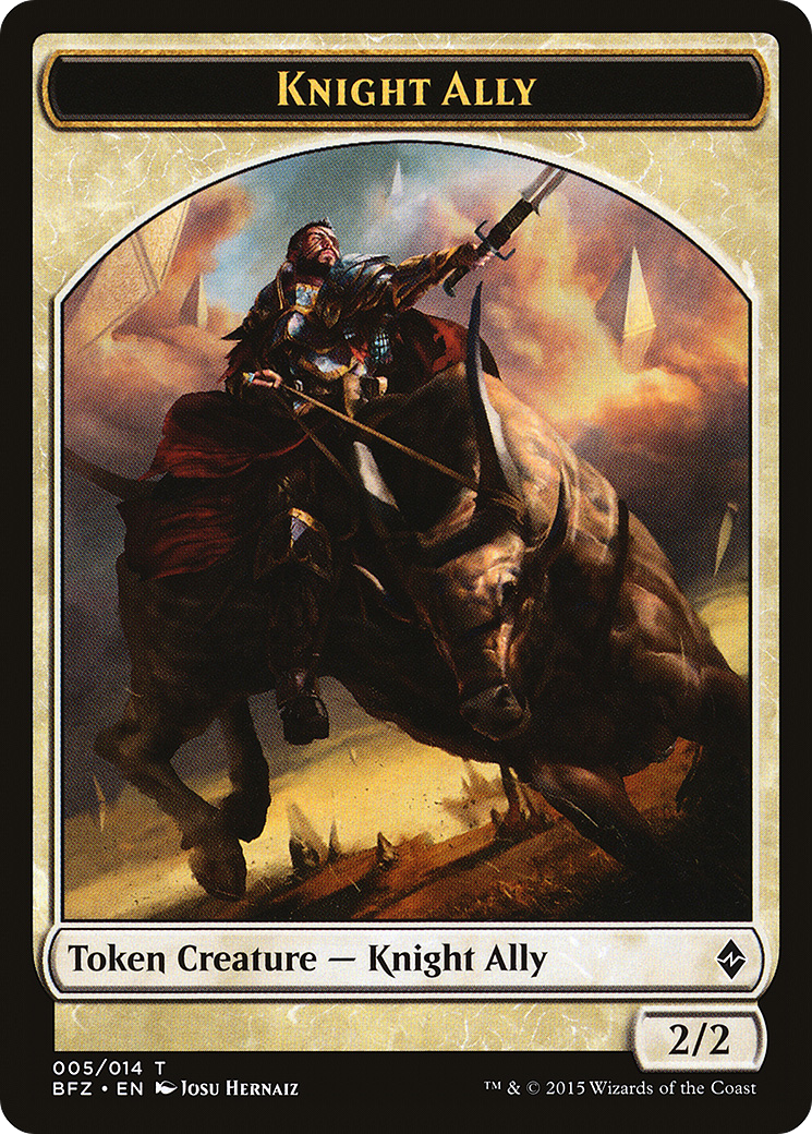 Knight Ally Token (BFZ-005)