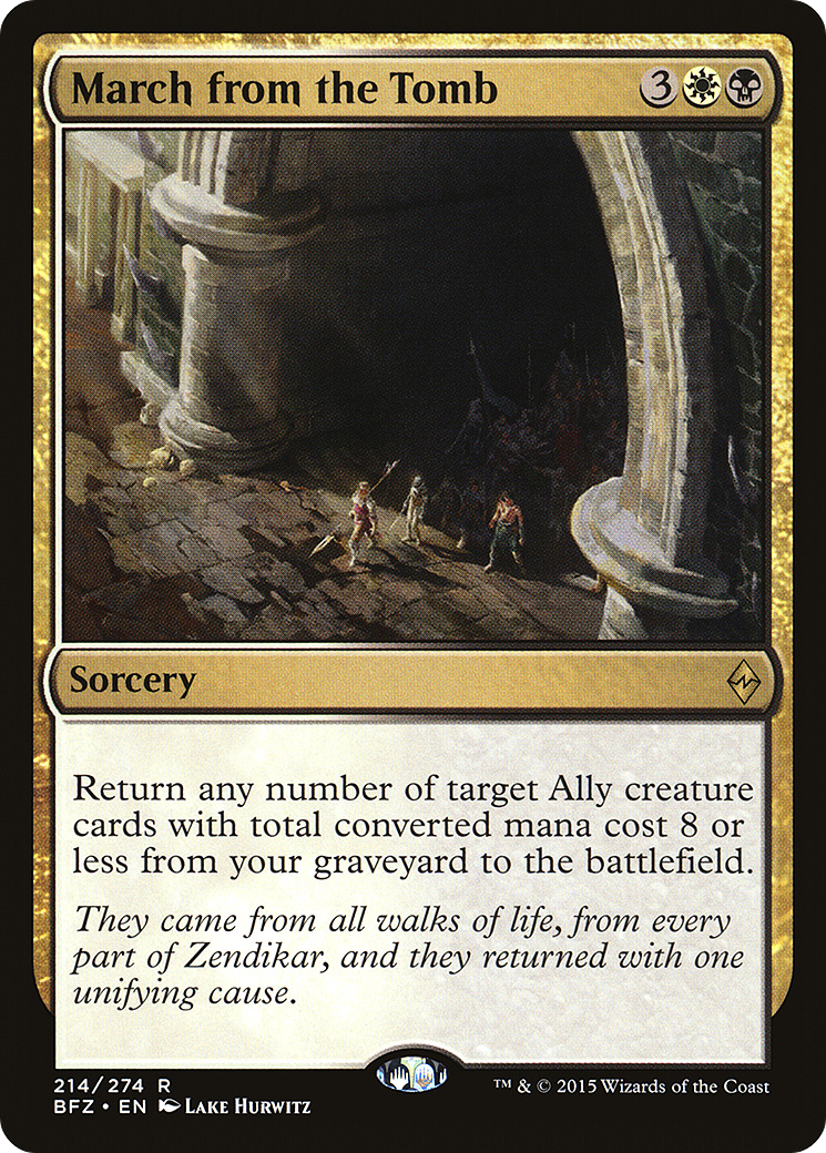 March from the Tomb (BFZ-214)