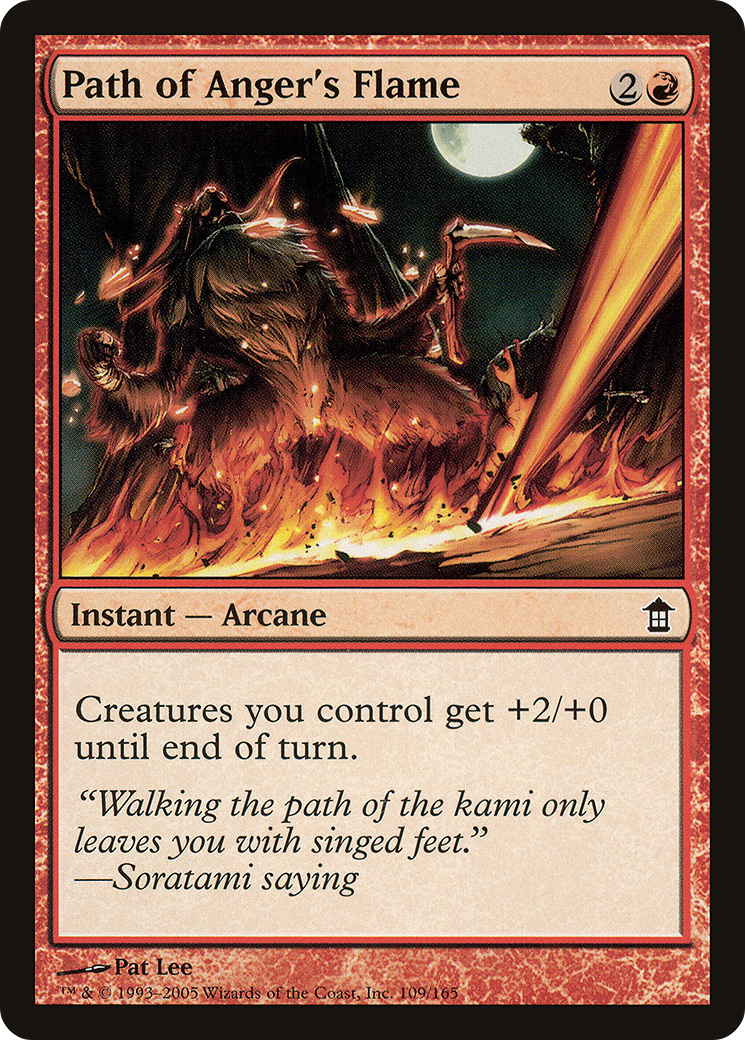 Path of Anger's Flame (SOK-109) (Foil)