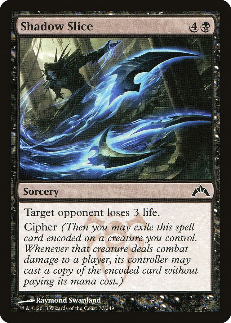 Shadow Slice (GTC-077) (Foil)