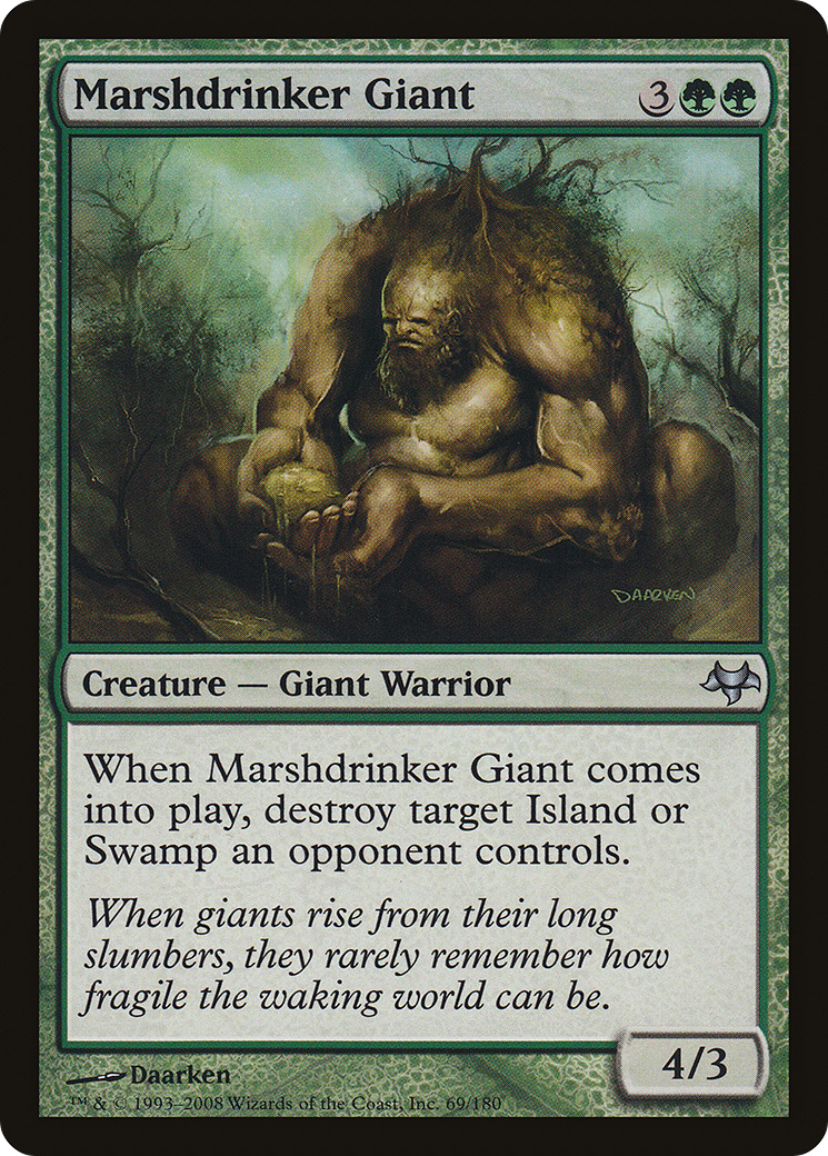 Marshdrinker Giant (EVE-069) (Foil)