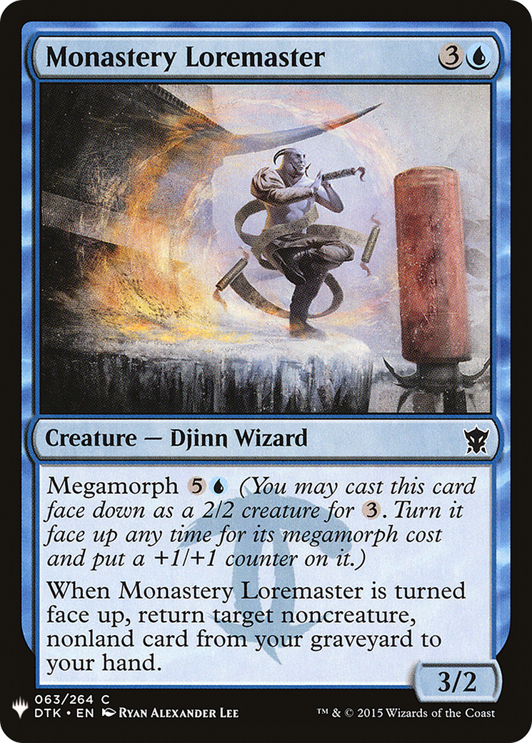 Monastery Loremaster (LIST-DTK-63)