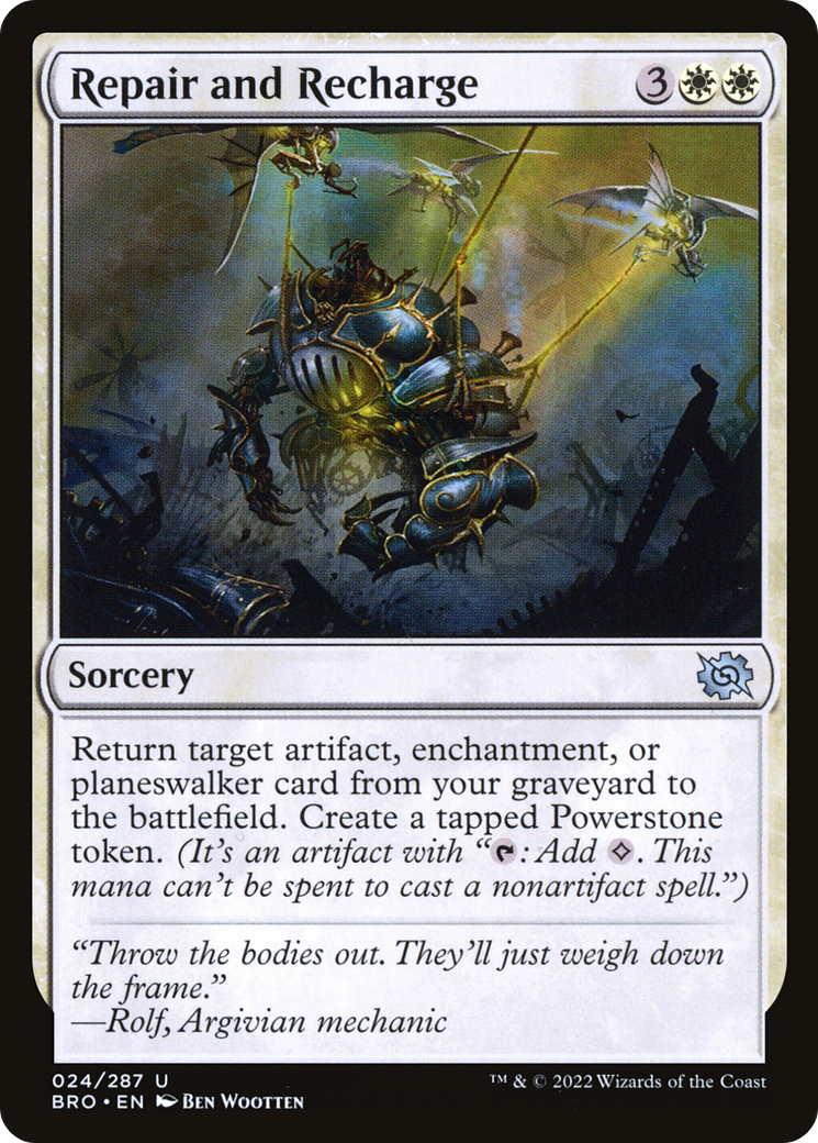 Repair and Recharge (BRO-024)