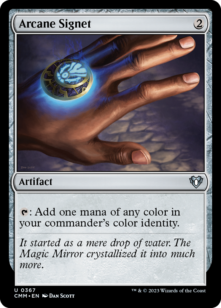 Arcane Signet (CMM-367) (Foil)