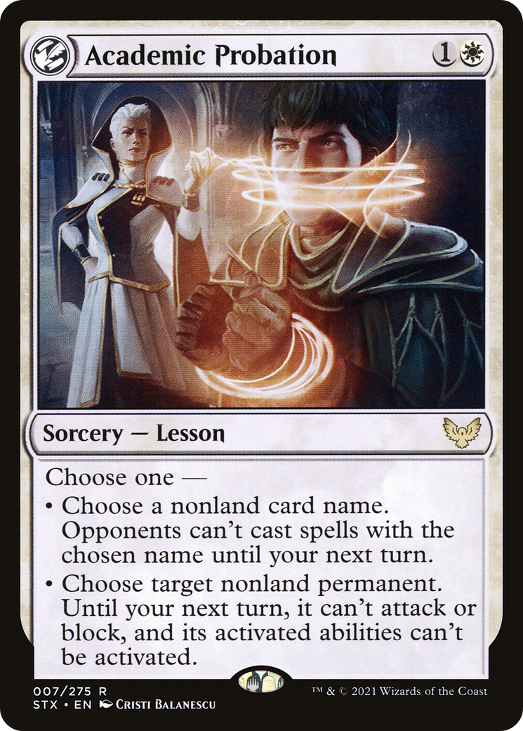 Academic Probation (STX-007) (Foil)