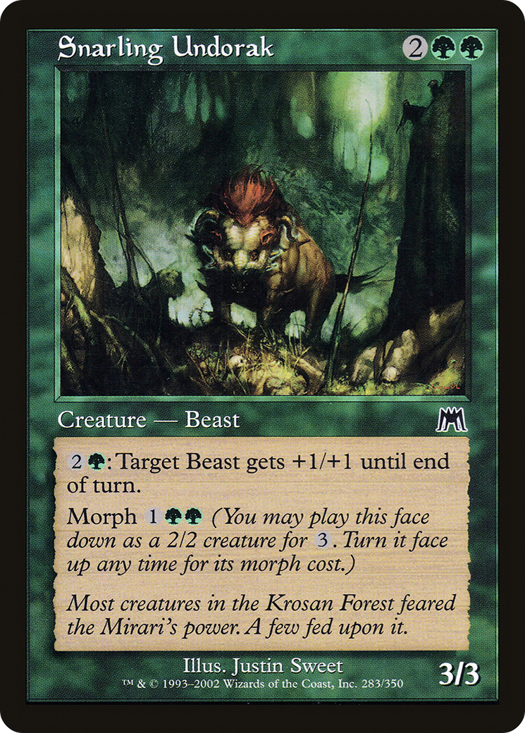 Snarling Undorak (ONS-283) (Foil)