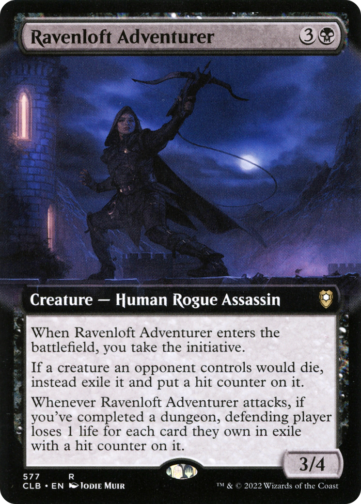 Ravenloft Adventurer (CLB-577) (Extended Art) (Foil)
