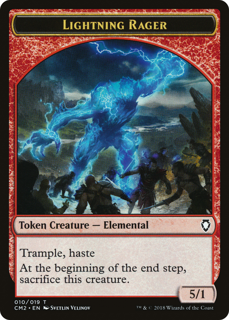 Lightning Rager Token (CM2-010)