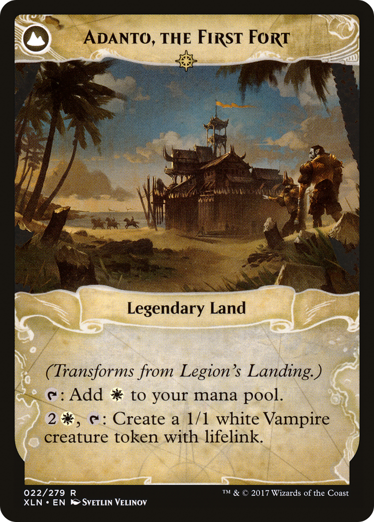 Legion's Landing // Adanto, the First Fort (XLN-022) (Foil)