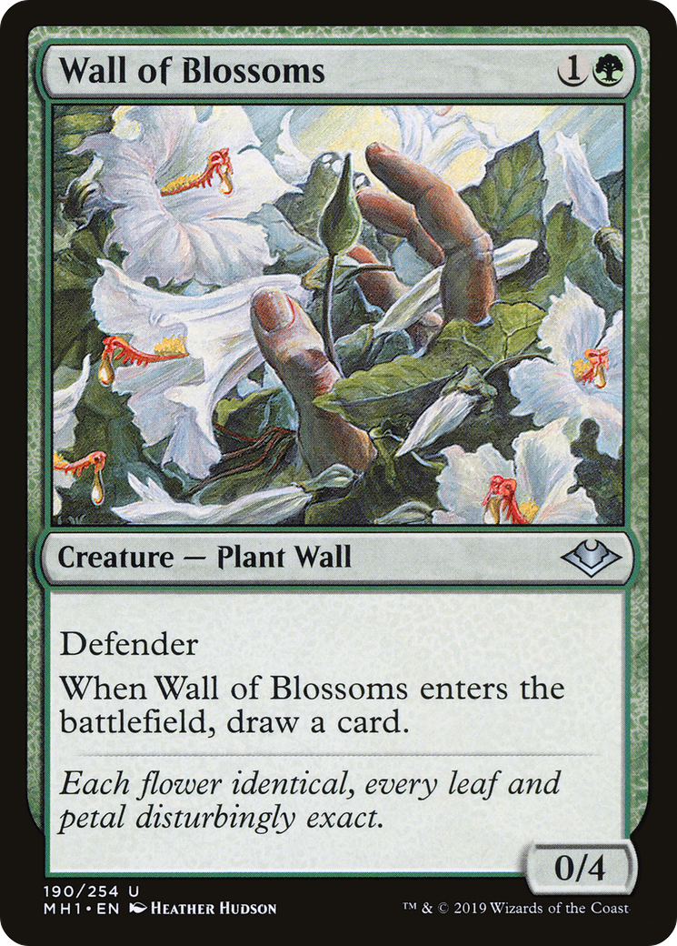 Wall of Blossoms (MH1-190) (Foil)