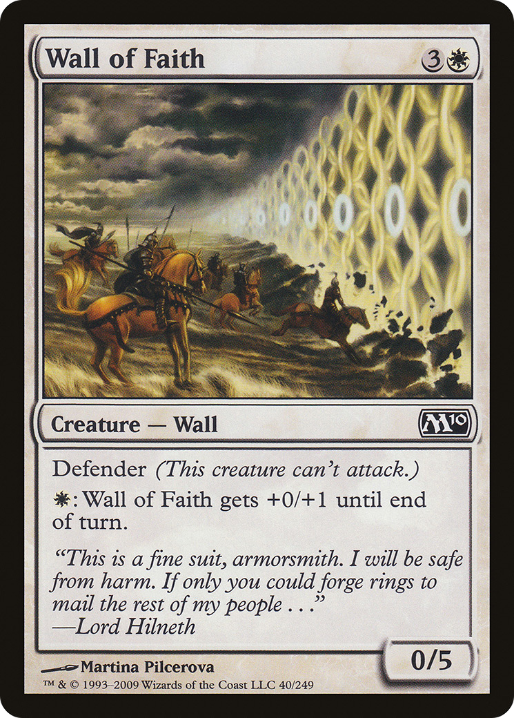 Wall of Faith (M10-040) (Foil)