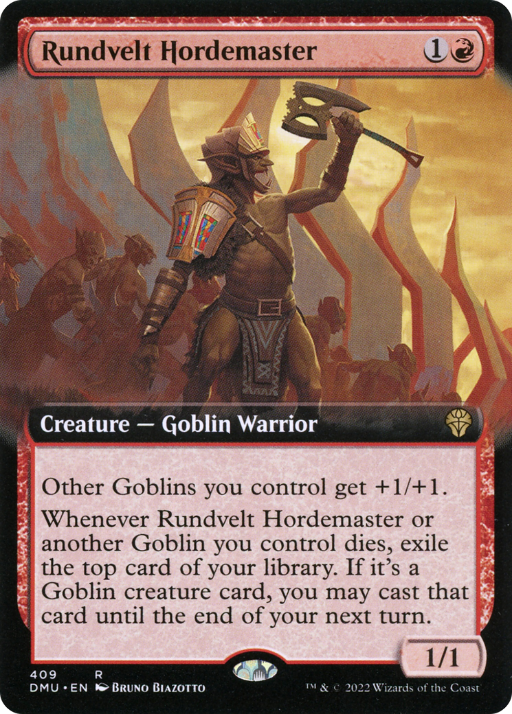 Rundvelt Hordemaster (DMU-409) (Extended Art) (Foil)