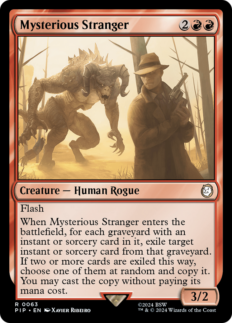 Mysterious Stranger (PIP-063) (Foil)