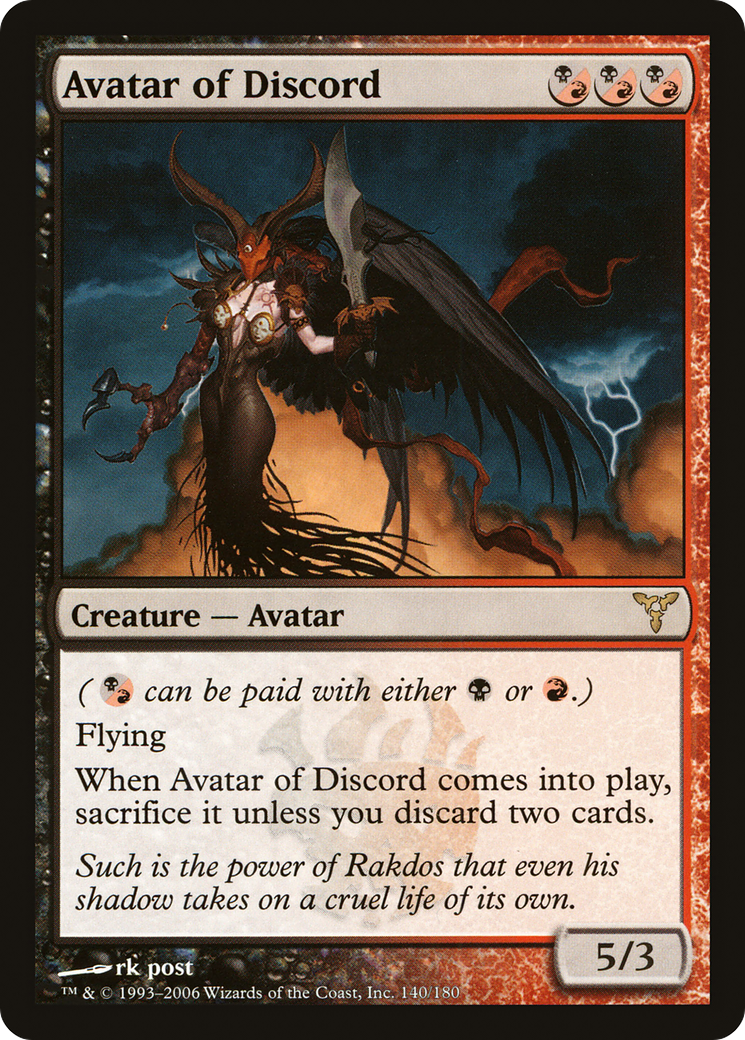 Avatar of Discord (DIS-140) (Foil)