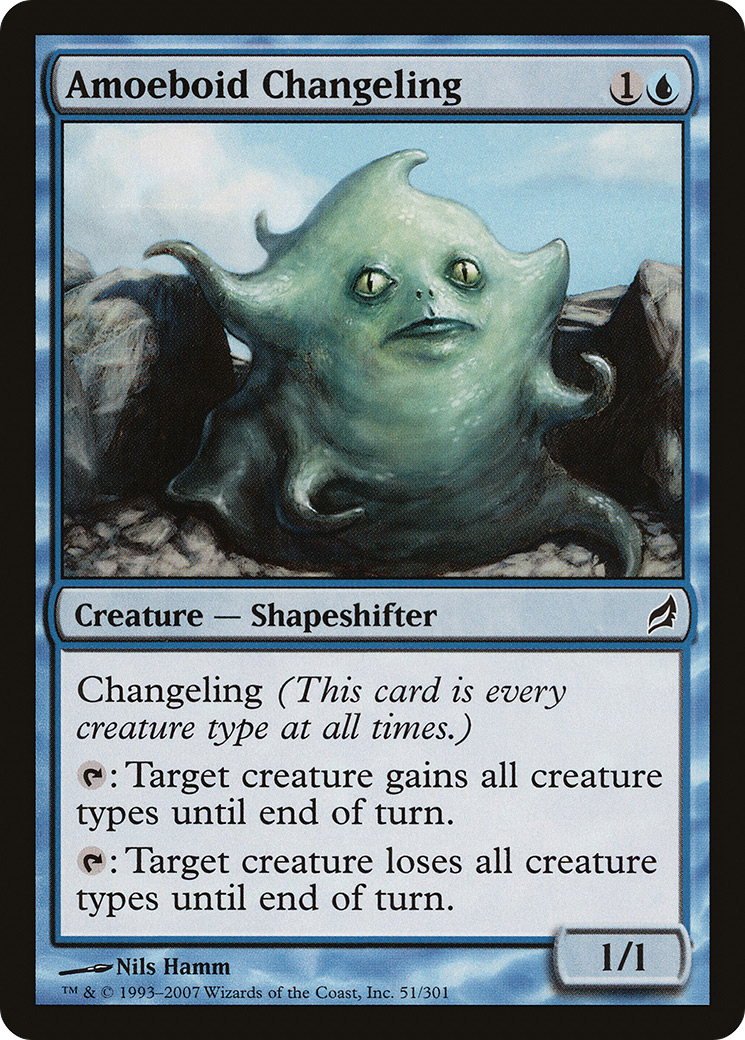 Amoeboid Changeling (LRW-051) (Foil)